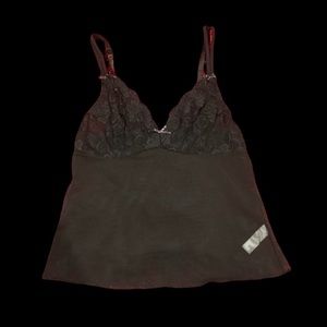 Lacey mesh camisole